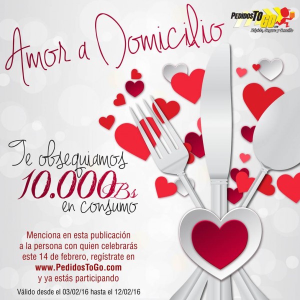 El ganador obtendrá 10.000 bolívares que podrá disfrutar el Día de los Enamorados
