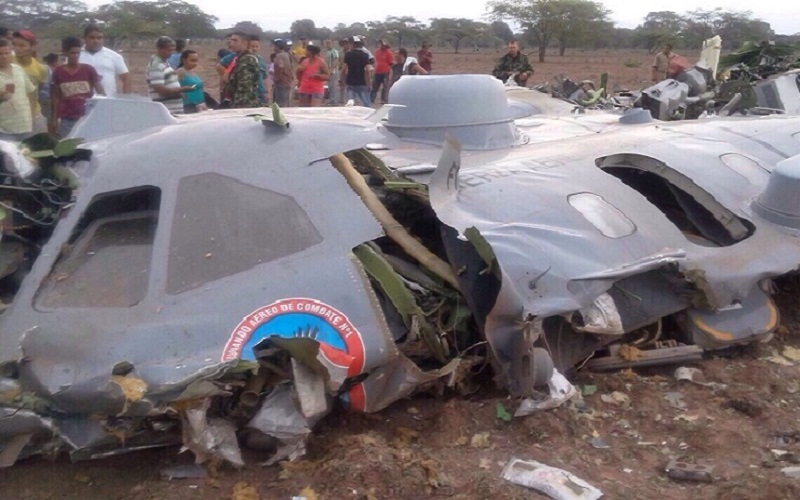 22 personas murieron al estrellarse un avión militar en la provincia amazónica de Pastaza, en el oriente de Ecuador