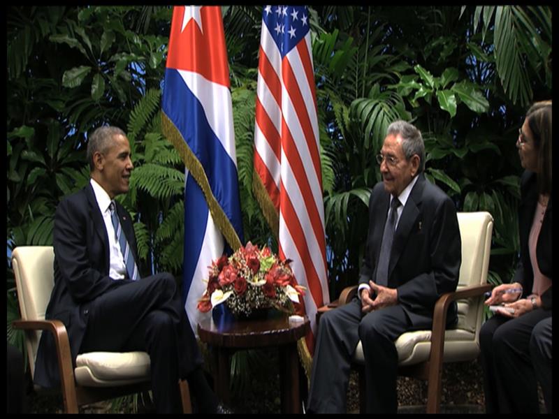 Presidentes de Cuba y EEUU se encuentran en territorio antillano