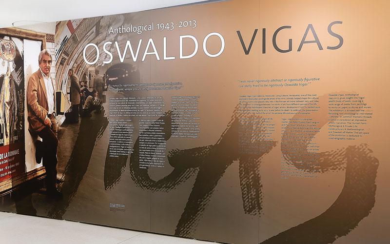 Inaugurada exposición de Oswaldo Vigas en Brasil