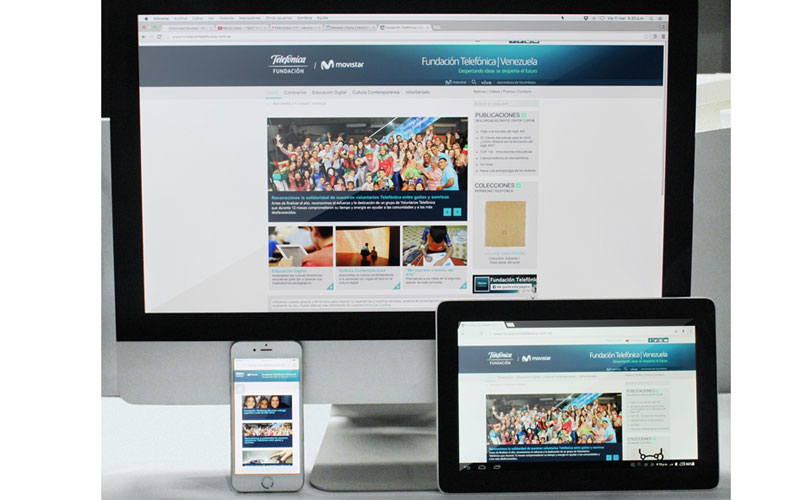 Fundación Telefónica Movistar estrena web multimedia y responsiva