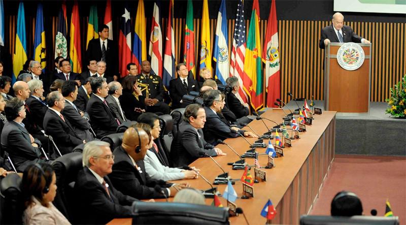 La Mesa de la Unidad Democrática informó que cuenta con el apoyo de 20 países de la OEA. Para la aplicación de la Carta Democrática, faltarían tres votos entre Belice, Haiti, República Dominicana y Surinam