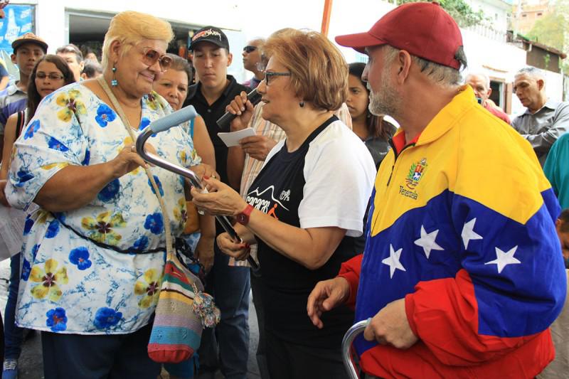 La alcaldesa explicó que el mejor retrato de esta situación es la existencia de presos políticos en Venezuela como Antonio Ledezma, Daniel Ceballos, Leopoldo López y Manuel Rosales