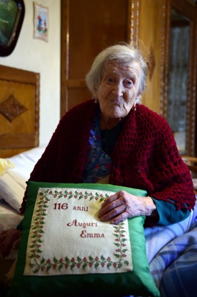 Emma Morano, que es la mayor de ocho, ha sobrevivido a la muerte de todos sus hermanos, la última fallecida hace cinco años a la edad de 102