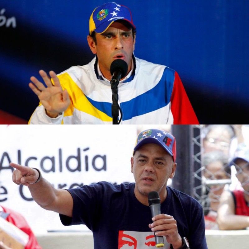 Capriles y Rodriguez / Foto Archivo