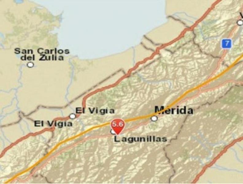 El epicentro del sismo fue a 28 km al sureste de El Vigía con una profundidad de 1.0 km. La hora exacta del movimiento sísmico se registró a las 2:01 am / Foto: Referencial