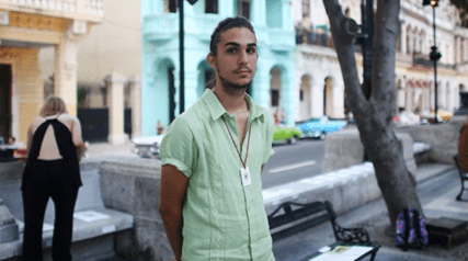 Tony, nieto de Fidel Castro, Modelo en Desfile de Chanel en La Habana