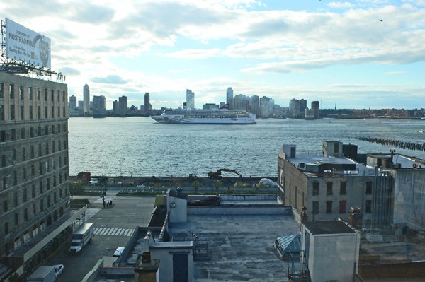 Vista desde la ventana de Marisol en Nueva York. Foto: Ana Luisa Figueredo