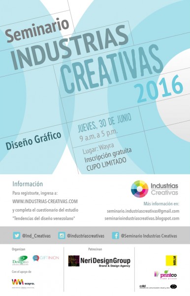 4ta edición seminario Industrias Creativas: Diseño Gráfico