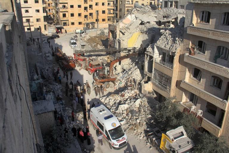 Los bombardeos han sido realizados al sur y al suroeste de la población de Manbach, 90 kilómetros al noreste de la ciudad septentrional de Alepo