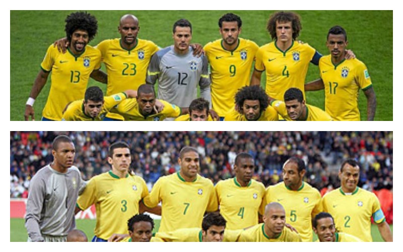 ¿Podrá el actual equipo de Brasil vencer al equipo que ganó la Copa del Mundo en 2002?
