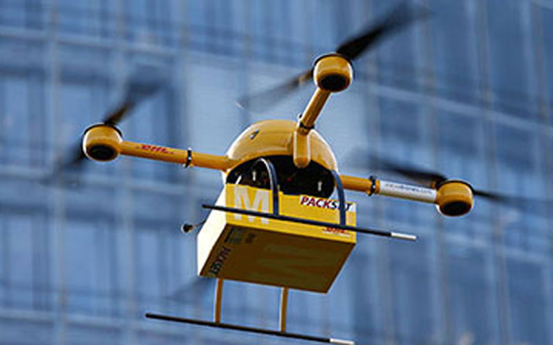 DHL prueba el dron Parcelcopter en la cadena de logística
