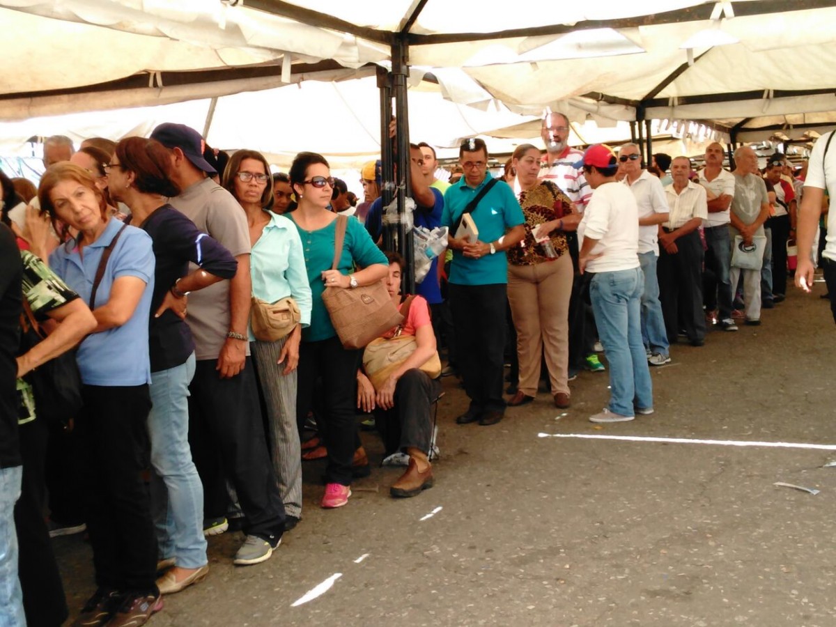 En la localidad, 33,7% de las personas habilitadas acudieron a los centros el primer día/Foto: Laudelyn Sequera