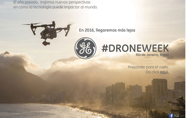 La Drone Week 2016 mostrará los Juegos Río 2016