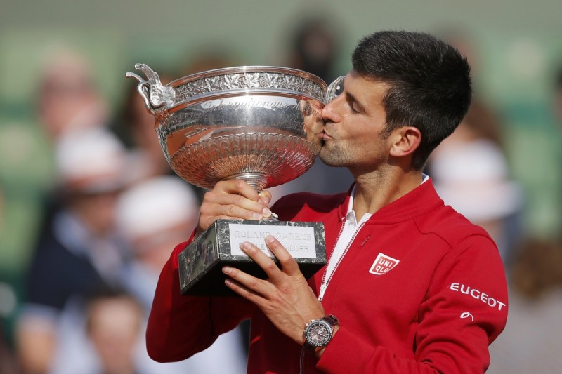 Djokovic es el actual campeón de los cuatro grandes del circuito tenístico, Wimbledon y US Open, que ganó el año pasado, y el Abierto de Australia, en enero