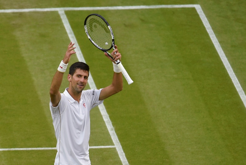 El serbio Novak Djokovic, número 1 del mundo, se impuso este miércoles al francés Adrian Mannarino, N. 55 del mundo, en tres sets (6-4, 6-3, 7-6 (7/5)) en la pista Central del torneo londinense