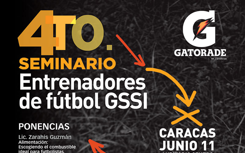 Gatorade realizará 4to seminario para Entrenadores de Fútbol