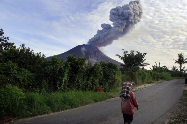 Volcán en Filipinas