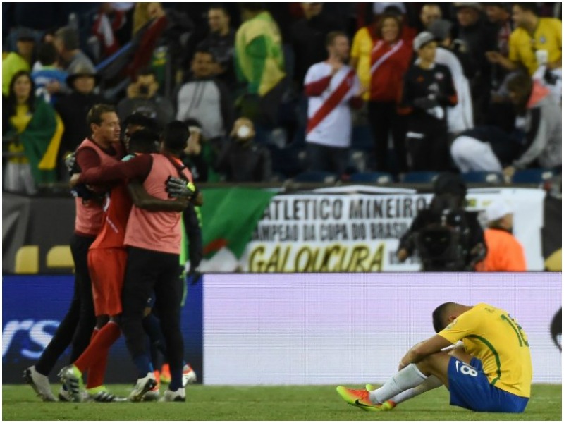 Después de Uruguay, Brasil es el segundo peso pesado del fútbol sudamericano eliminado en esta primera ronda de la Copa América Centenario