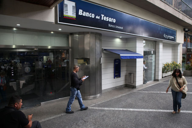 Banco del tesoro / Foto: Archivo
