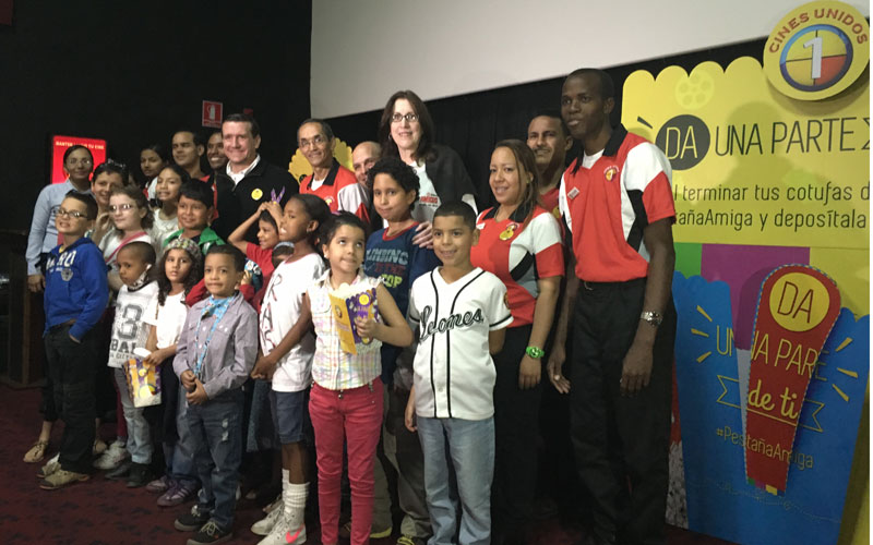 Cines Unidos presenta Pestaña Amiga, en beneficio de la Fundación Amigos del Niño con Cáncer
