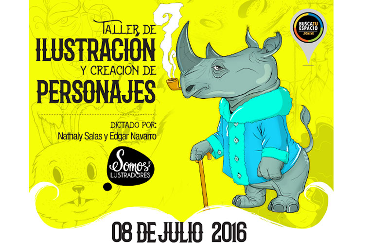 Taller "Creación de Personajes" dirigido para los amantes de la ilustración