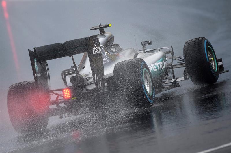 El alemán Nico Rosberg, autor del mejor tiempo en la tercera sesión de clasificación del Gran Premio de Hungría de Fórmula Uno