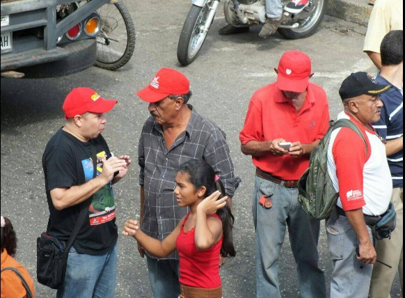Simpatizantes del PSUV en Cojedes/Foto: Julio Borges
