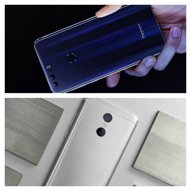 Comparativa de la cámara dual del Xiaomi redmi Pro vs Honor 8