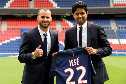 El París Saint Germain (PSG) anunció este lunes el fichaje para los próximos cinco años del atacante procedente del Real Madrid Jesé Rodríguez