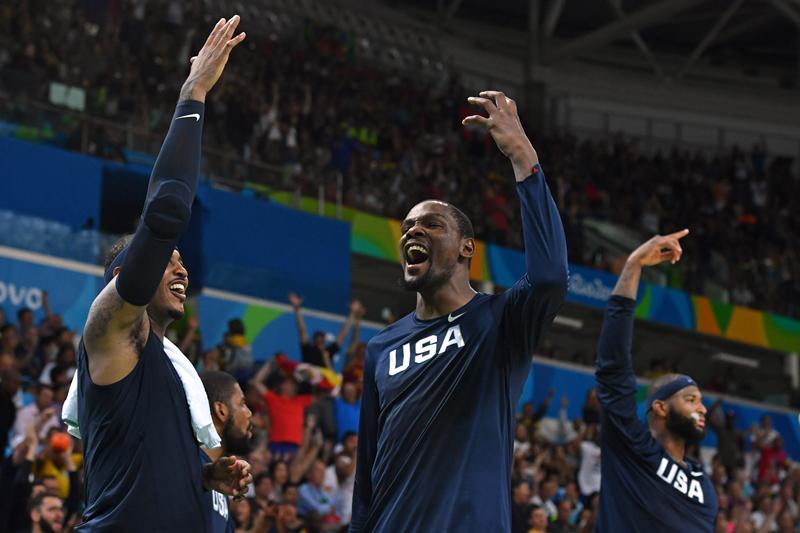 Estados Unidos logró el oro en el baloncesto olimpico