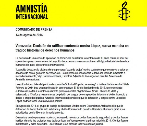 Decisión de ratificar sentencia contra López, nueva mancha en trágico historial de derechos humanos.