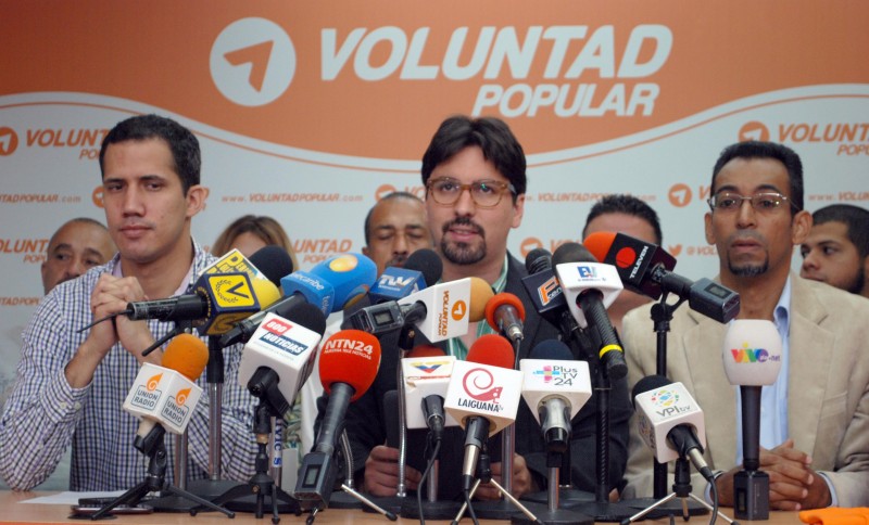 El dirigente de VP, Freddy Guevara, explicó que la liberación de "presos políticos" sería una "muestra" del interés auténtico de dialogar por parte del Gobierno