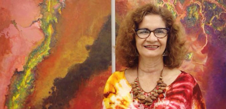 Gloria Rojas, geógrafo y artista plástico