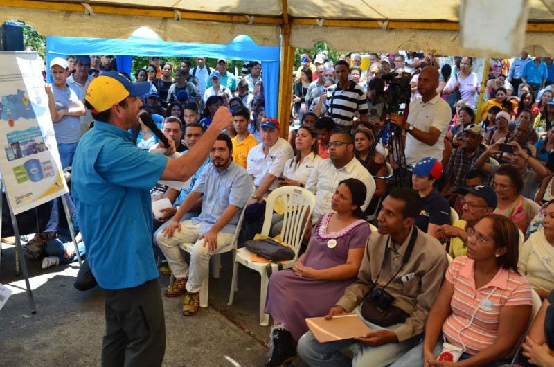 Capriles catalogó las detenciones de Daniel Ceballos y Warner Jiménez, como procedimientos irregulares por parte del gobierno para intentar desmovilizar al pueblo