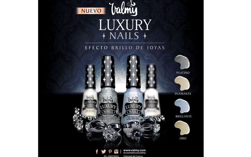 Luxury Nails de Valmy evoca a las joyas preciosas