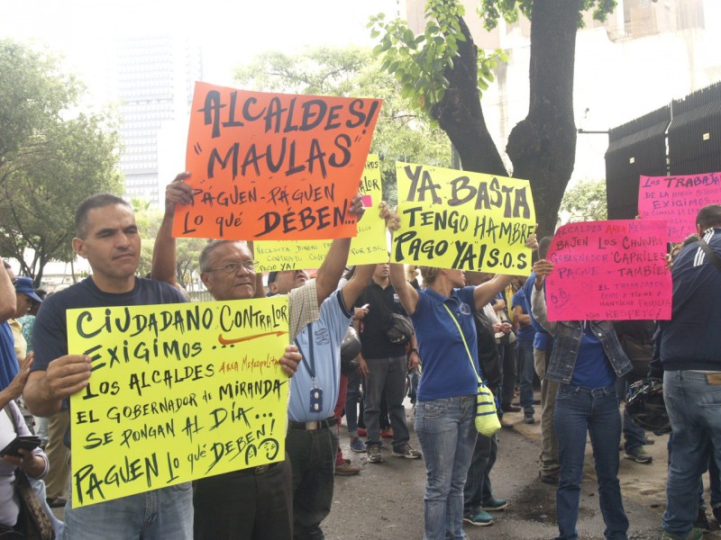 Denuncian que las cinco alcaldías de Caracas y la gobernación de Miranda adeudan al ayuntamiento Metropolitano 2.452 millones de bolívares