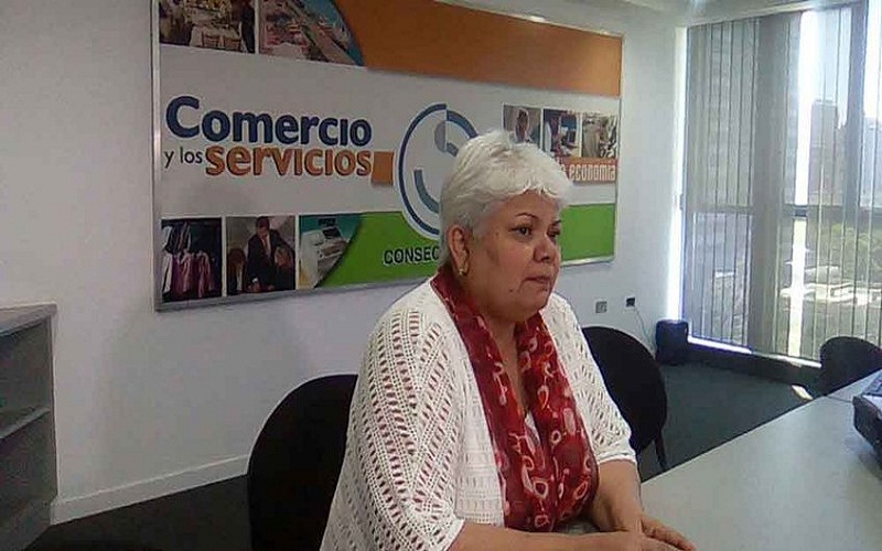 La presidenta de Consecomercio Cipriana Ramos, advirtió este miércoles que el sector comercio y los servicios se dirigen a un colapso
