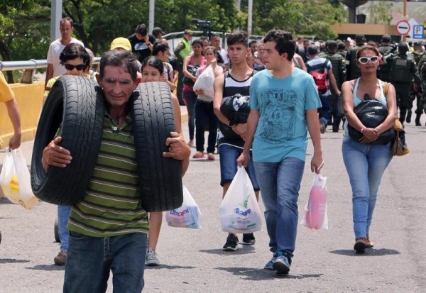 frontera entre colombia y venezuela fue reabierta fotos efe