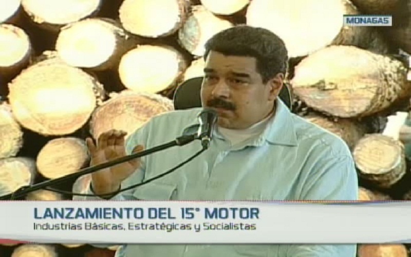 El presidente de la República, Nicolás Maduro durante una alocución en Cadena Nacional desde el estado Monagas, advirtió a la