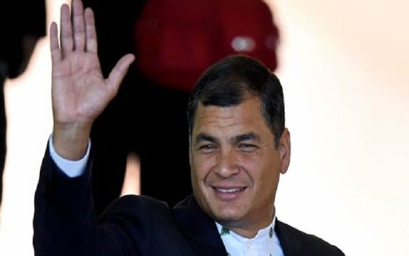 El presidente de Ecuador, Rafael Correa, reiteró que no se presentará la reelección
