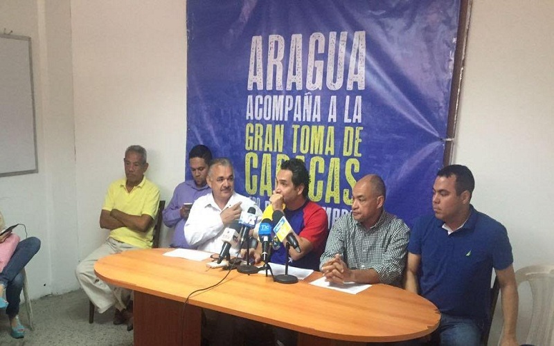Más de 20 mil aragüeños acudirán a la gran toma de Caracas