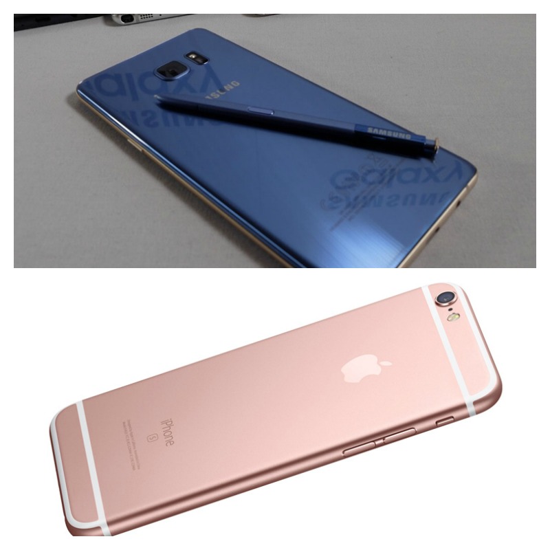 Samsung Galaxy Note 7 vs. iPhone 6s Plus