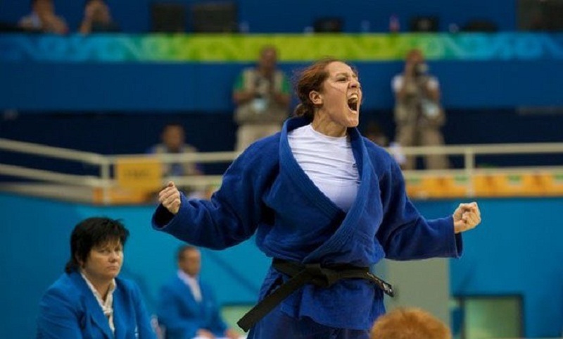 La judoca Naomi Soazo ganó la medalla de bronce en la categoría de hasta 70 kilogramos en los Juegos Paralímpicos Río 2016