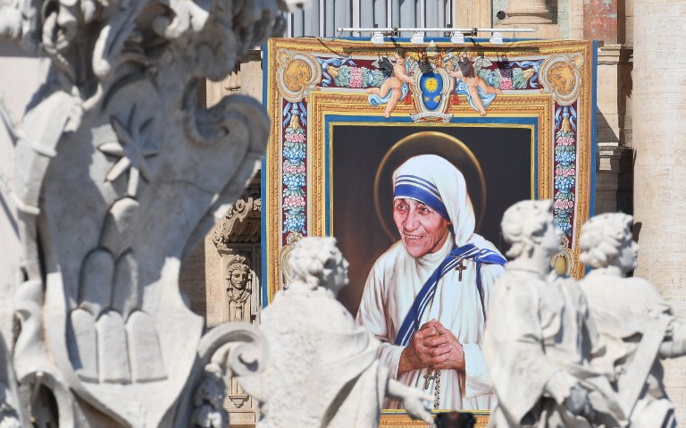 Papa Francisco canoniza a la madre Teresa de Calcuta