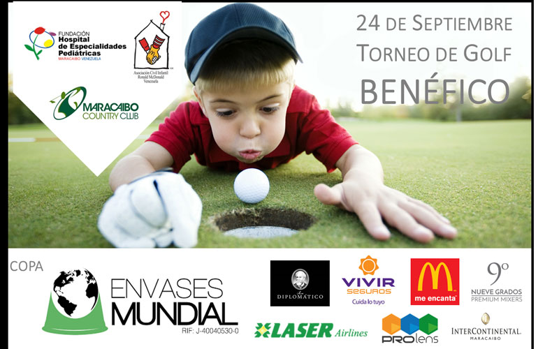 Torneo de Golf en Maracaibo a beneficio de la Casa Ronald McDonald