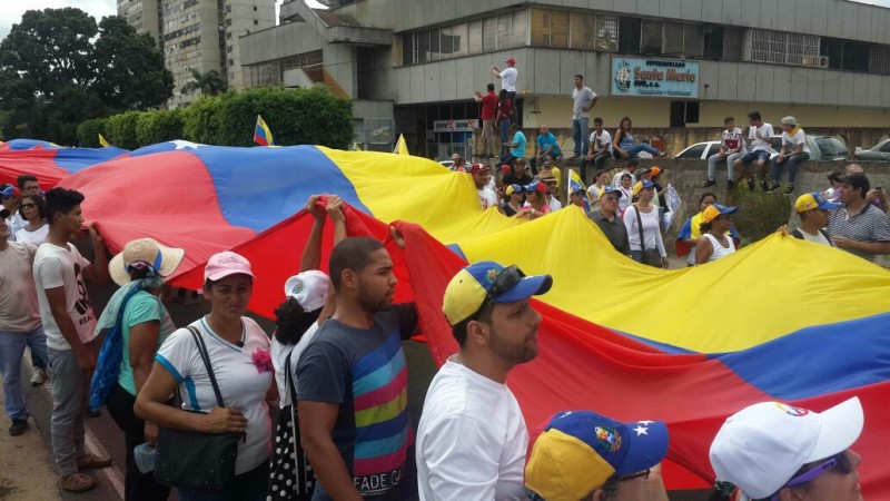 1S "Toma de Caracas" en Puerto Ordaz