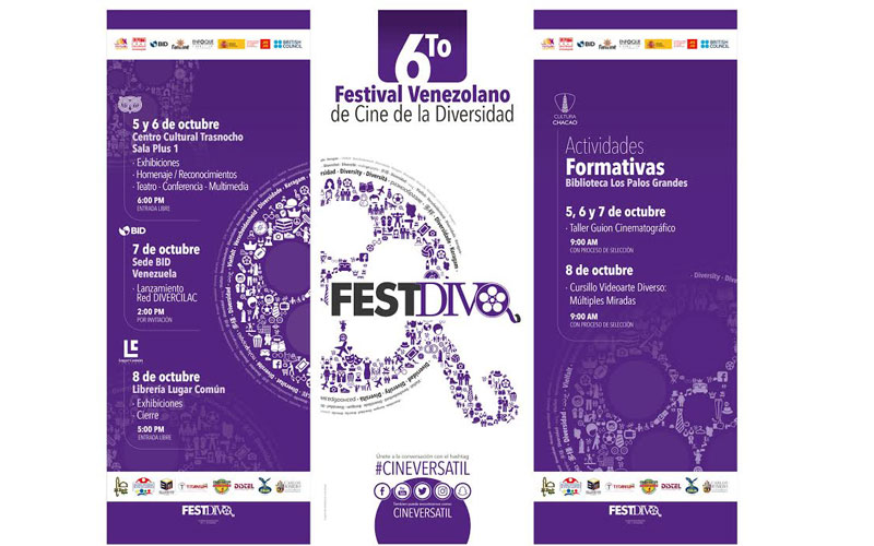 Festival Venezolano de Cine de la Diversidad celebra su 6ta. Edición
