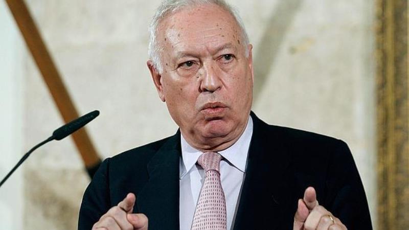 Margallo consideró como "una sorpresa tristísima" el fallecimiento de la sobrina del presidente de la Federación Española de Fútbol, tras ser secuestrado la pasada semana/ Foto: Referencial