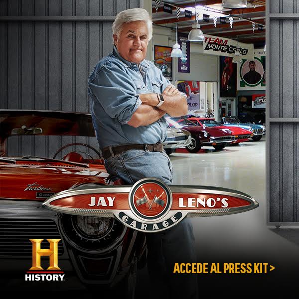 History abre el garage de Jay Leno